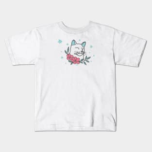 Contented Cat Kids T-Shirt